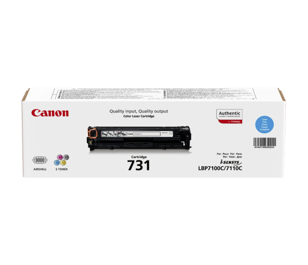 Canon CRG-731C cyan 1500 stron - 246214 - zdjęcie 2